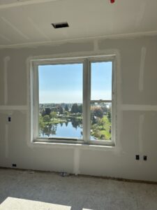View from unit at Sawmill Lofts - September 2025