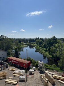 View from unit at Sawmill Lofts 2- September 2025