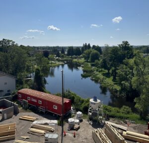 View from unit at Sawmill Lofts 2- September 2025