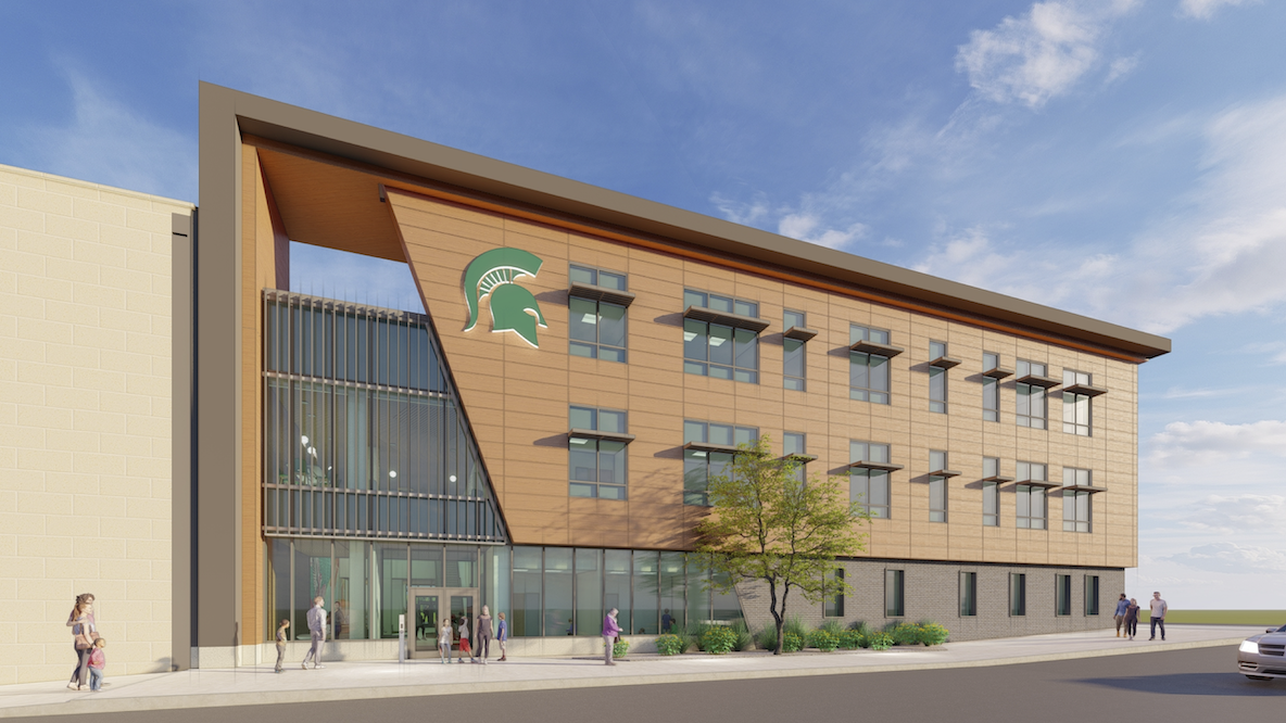 MSU College of Medicine Project Rendering